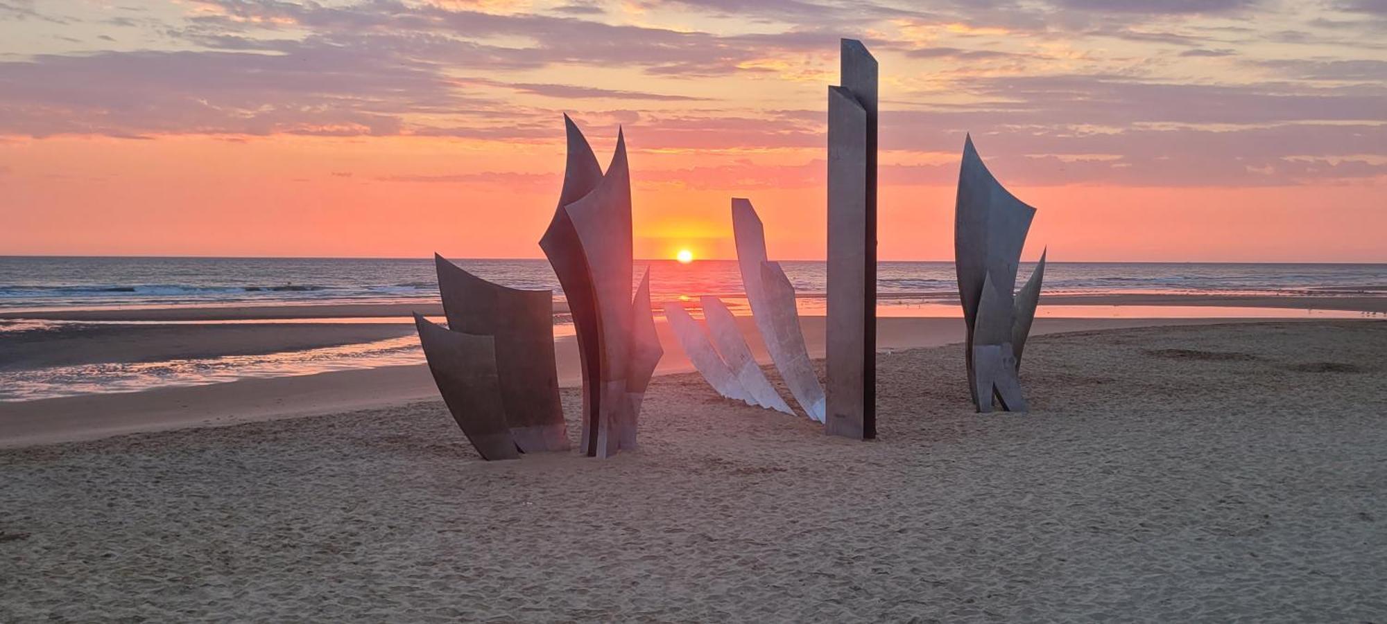 Omaha Beach Vue Les Braves Сен-Лоран-сюр-Мер Экстерьер фото